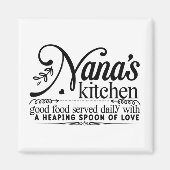 Nana's Kitchen Magnet (Voorkant)