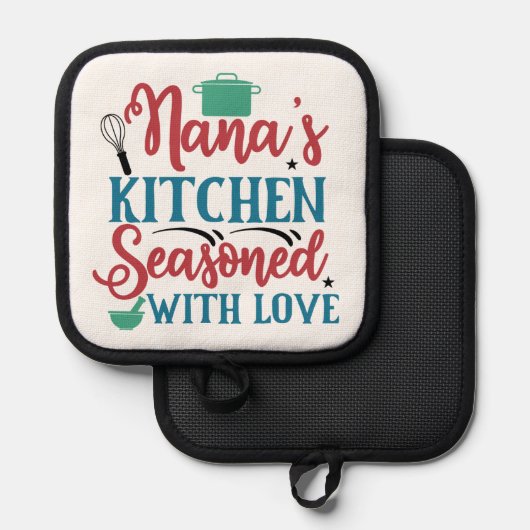 Nana's Kitchen Pannenlap (Voorkant / Achterkant)