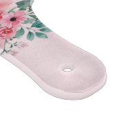 Nana's Kitchen Pink Floral Waterverf Glass Snijplank (Hoek)