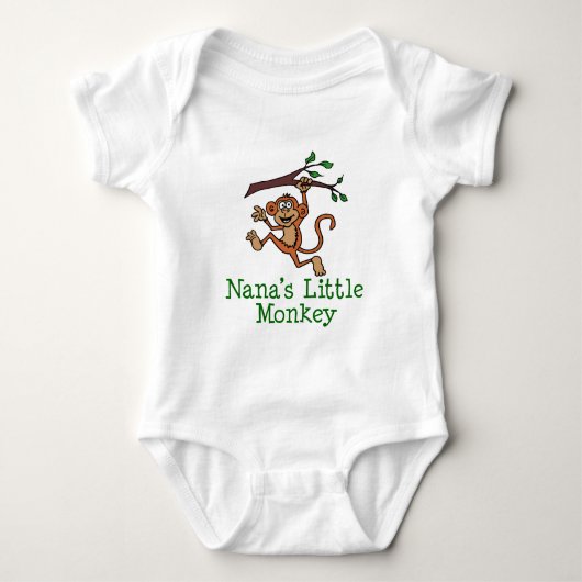 Nana's kleine aap romper (Voorkant)