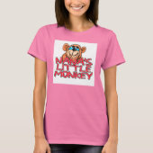 Nana's kleine aap t-shirt (Voorkant)