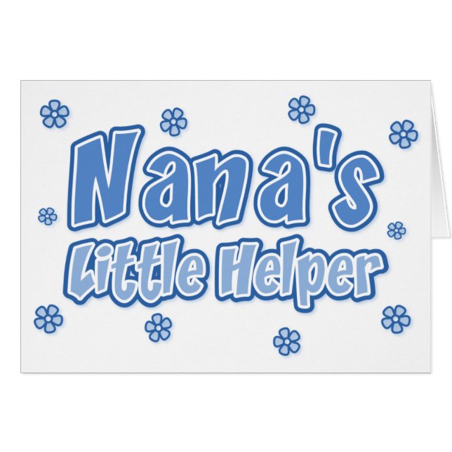 Nana's kleine helper (Voorkant Horizontaal)