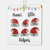 Nana's Kleine Helpers Keramisch Ornament (Links)
