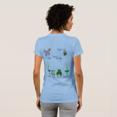 Nana's kleine tuin t-shirt (Achterkant volledig)