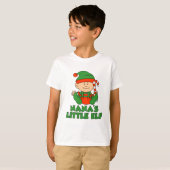 Nana's LIttle Elf Cute Cartoon T-shirt (Voorkant volledig)