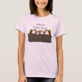 Nanas Little Goat Herd 5 Goats T-shirt (Voorkant)