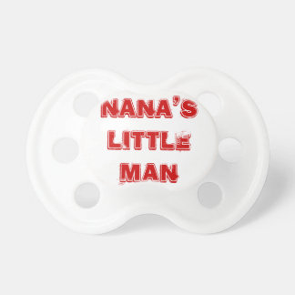 Nana's Little Man Baby Pacifiers Speen