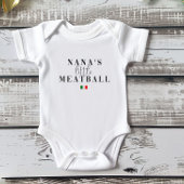 Nanas Little Meatball | Sweet Italian fun Romper