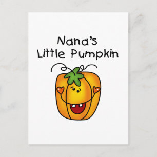Nana's Little Pumpkin T-shirts en Gifts Briefkaart