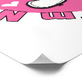 Nana's Little Snuggle Bunny Poster (Hoek)