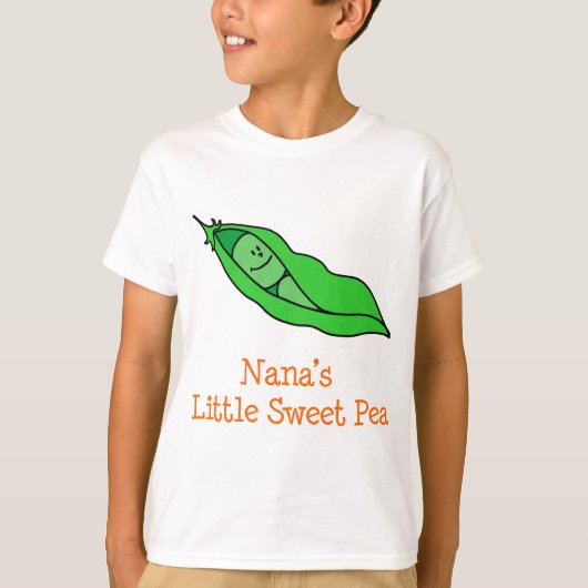 Nana's Little Sweet Pea T-shirt (Voorkant)