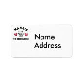 Nana's Love Etiket (Voorkant)