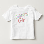 Nana's meisje peuter Shirt (Voorkant)