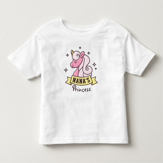 Nana's Princess Girls-Shirt Kinder Shirts (Voorkant)