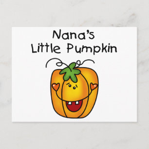Nana's Pumpkin Halloween T-shirts en geschenken Briefkaart