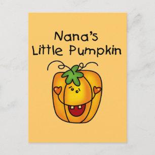 Nana's Pumpkin Halloween T-shirts en geschenken Briefkaart