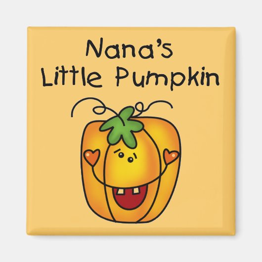 Nana's Pumpkin Halloween T-shirts en geschenken Magneet (Voorkant)