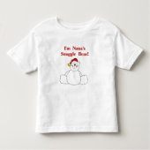 Nana's Snuggle Beer Christmas Feestdagen Nana Kinder Shirts (Voorkant)