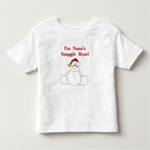 Nana's Snuggle Beer Christmas Feestdagen Nana Kinder Shirts
