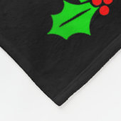 Nana's Xmas Cookie Baking Crew Funny Baker Gingerb Fleece Deken (Hoek)