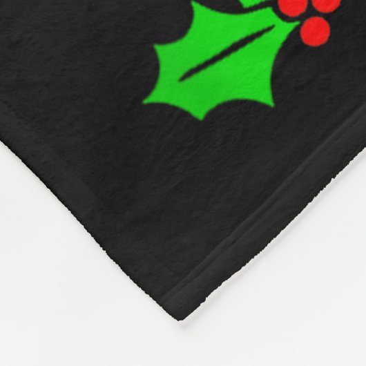 Nana's Xmas Cookie Baking Crew Funny Baker Gingerb Fleece Deken (Hoek)