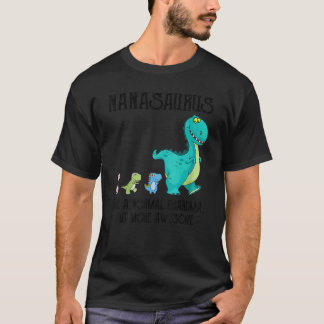 Nanasaurus als een normale grootmoeder, maar Gewel T-shirt
