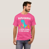 Nanasaurus als een normale grootmoeder, maar Gewel T-shirt (Voorkant volledig)