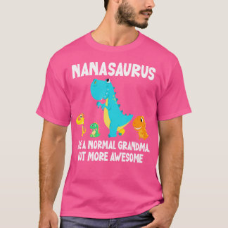Nanasaurus als een normale grootmoeder, maar Gewel T-shirt