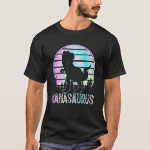 Nanasaurus Rex Dinosaurus Nana Saurus Tye Die Matc T-shirt