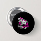 Nanasaurus T-rex Matching Funny Grandma Saurus Din Ronde Button 5,7 Cm (Voorkant /achterkant)
