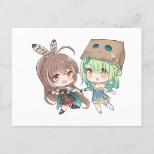 Nanashi (七 メ 詩 イ) en Ceres レ oliorogho-  der fauna Aankondigingskaart