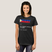 Nanay filipino mam filippijnen t-shirt (Voorkant volledig)