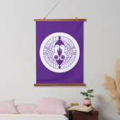 Nanbu cranes hangend wandkleed (Slaapkamer)