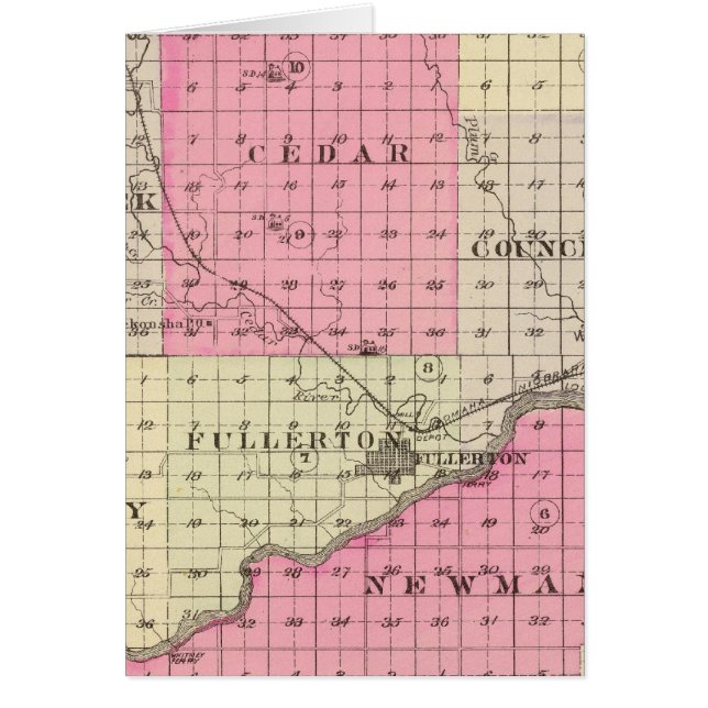 Nance County, Nebraska (Voorkant)