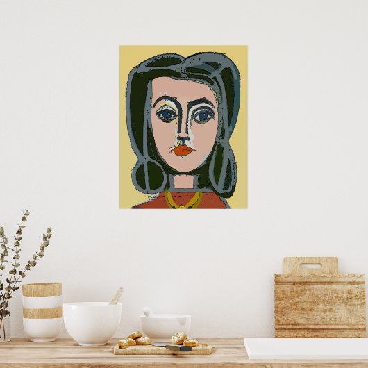 Nancy 5 in het Abstract Poster (Keuken)