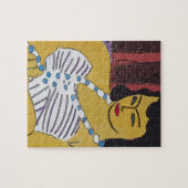 Nancy Abstracte Summer Jigzaag Puzzle Legpuzzel (Horizontaal)