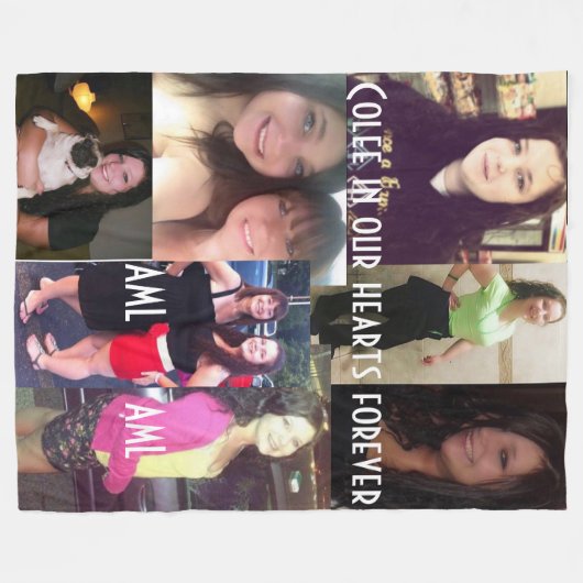 NANCY BLANKET- FLEECE DEKEN (Voorkant (Horizontaal))