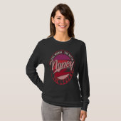 Nancy de Dame van Mythe de Legende T-shirt (Voorkant volledig)
