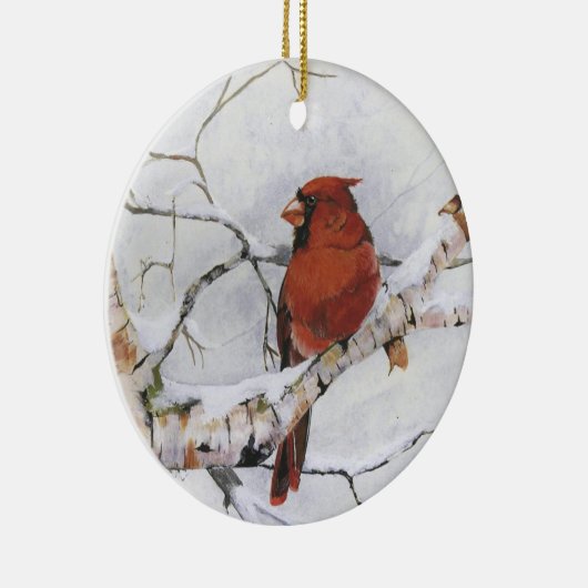 Nancy Dezotell ziet Red.by Keramisch Ornament (Rechts)