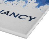 Nancy France Skyline Blue Snijplank (Hoek)