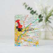 Nancy, Frankrijk Briefkaart (Staand voorkant)