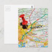 Nancy, Frankrijk Briefkaart (Voorkant / Achterkant)