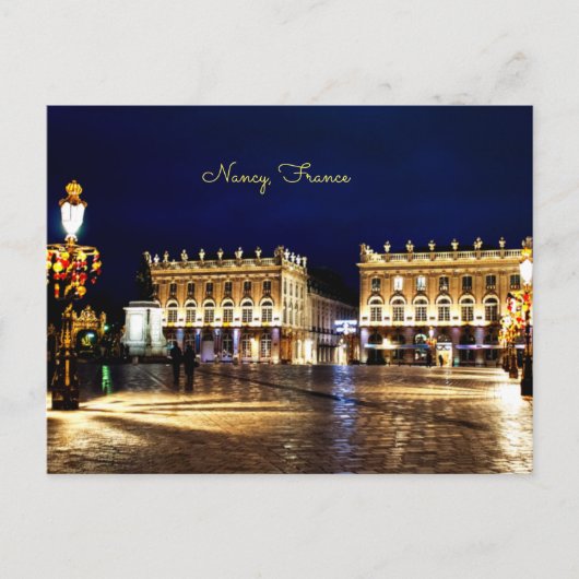 Nancy, Frankrijk - landschappelijke stadsfoto Briefkaart (Voorkant)