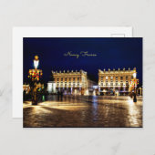 Nancy, Frankrijk - schilderachtig foto van citysca Briefkaart (Voorkant / Achterkant)