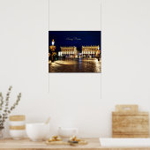 Nancy, Frankrijk - schilderachtige stadsfoto Poster (Keuken)