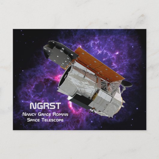 Nancy Grace Roman Space Telescope Briefkaart (Voorkant)