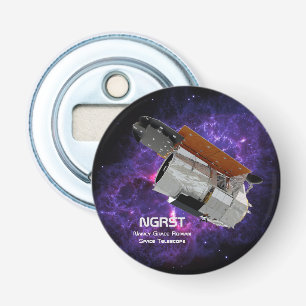 Nancy Grace Roman Space Telescope Button Flesopener