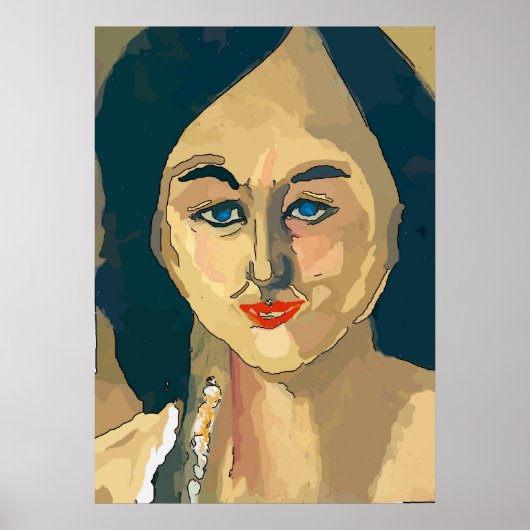 Nancy, Homage to Matisse Poster (Voorkant)