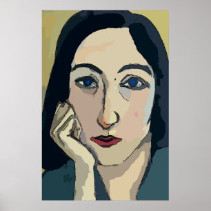 Nancy, Matisse Style Poster