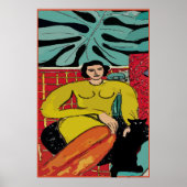 Nancy met Poster van katten en katten (Voorkant)